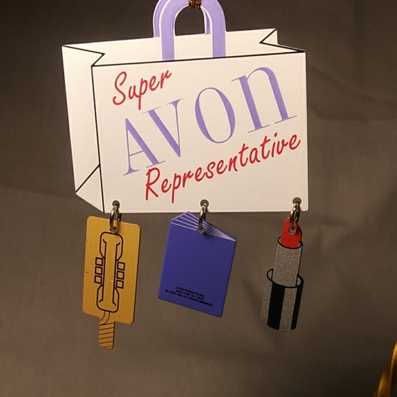 Vtg Avon Representive Christmas Ornament - Picture 3 of 7